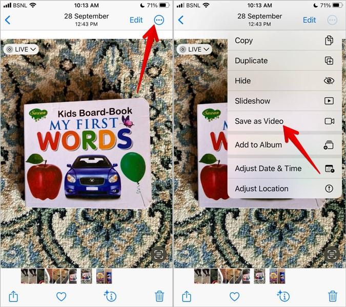 如何在 iPhone 上將即時照片儲存為影片（包括 iOS 17）