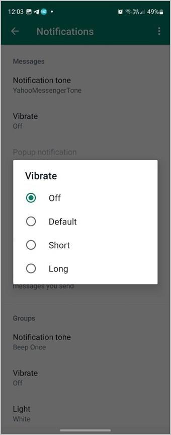 如何關閉 Android 上的通知振動