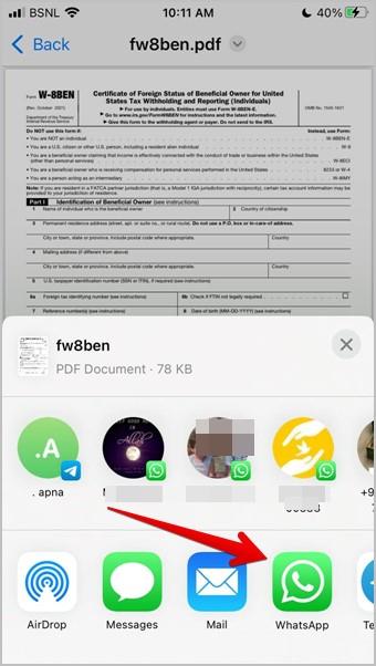 如何在 Android 和 iPhone 上的 WhatsApp 上簽署文檔