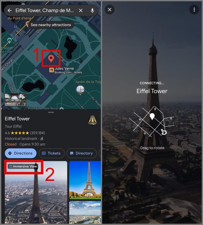 如何在 Android 和 iPhone 上使用 Google 地圖沉浸式視圖