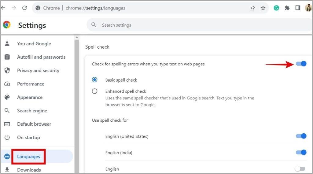 8 個修復 Google Chrome 中拼字檢查不起作用的問題