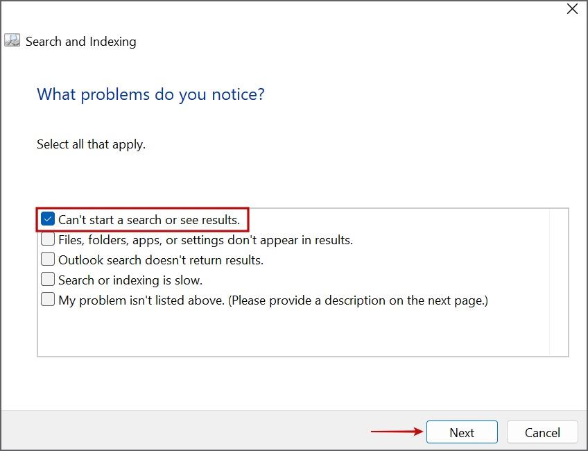 無法在 Windows 10/11 搜尋列中輸入的 10 個修復