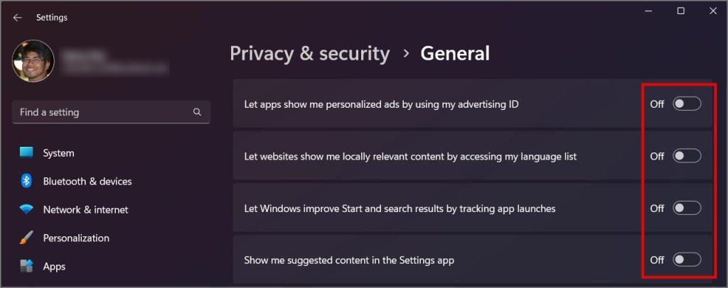 如何在 Windows 11 上停用無所不在的廣告