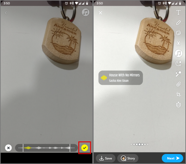 如何將音樂新增至 Snapchat 快照和故事 - 精選和自訂