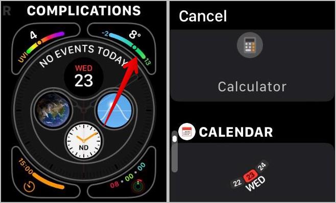 如何從 Apple Watch 錶盤新增、編輯或刪除複雜功能