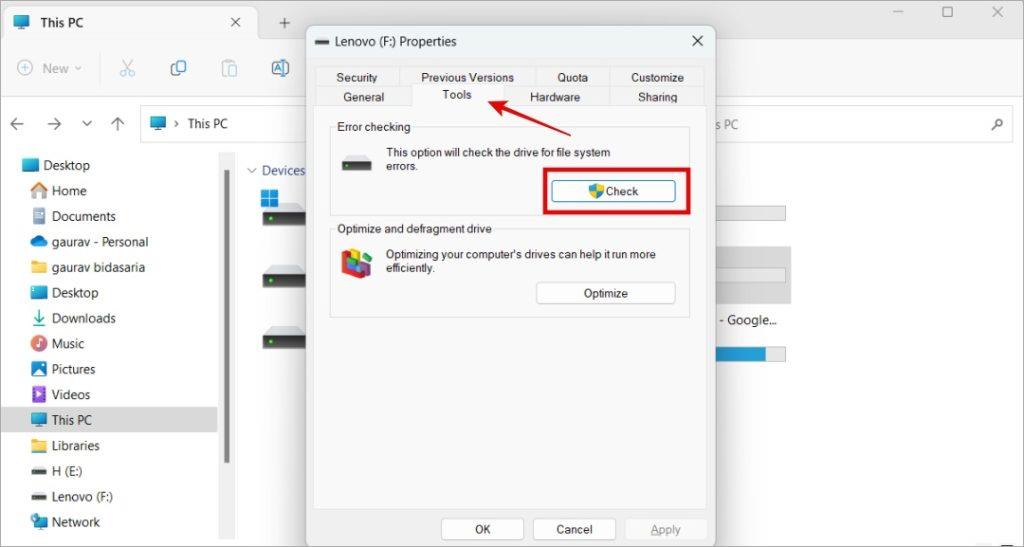 Windows 10/11 上外部硬碟存取被拒絕的 8 個最佳修復