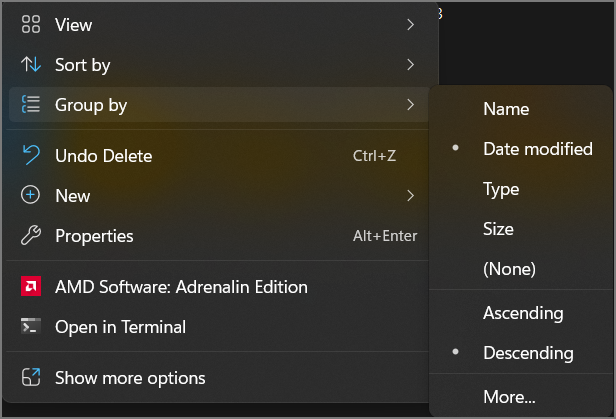 如何在 Windows 上的檔案總管中關閉分組依據