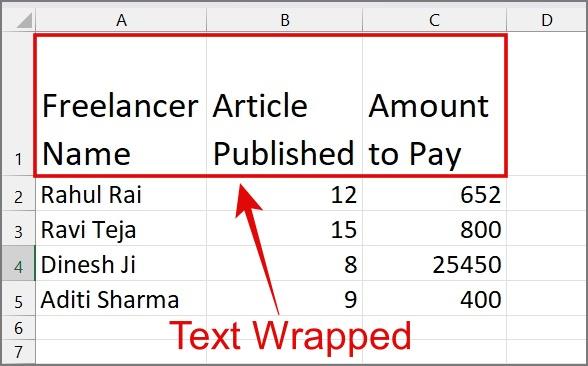 如何在 Excel 和 Google Sheets 中換行文本