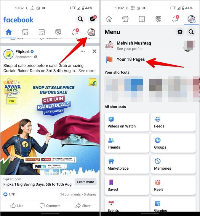 如何尋找和分享個人資料、貼文等的 Facebook URL。
