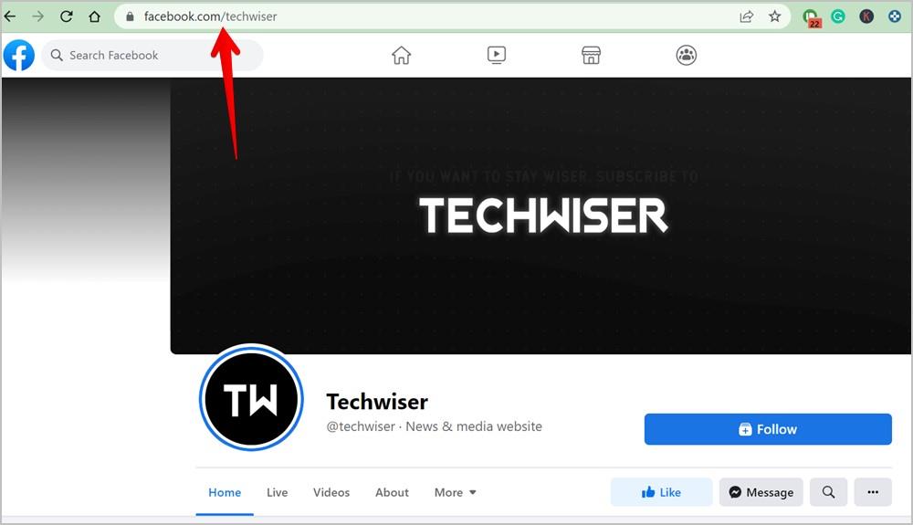 如何尋找和分享個人資料、貼文等的 Facebook URL。