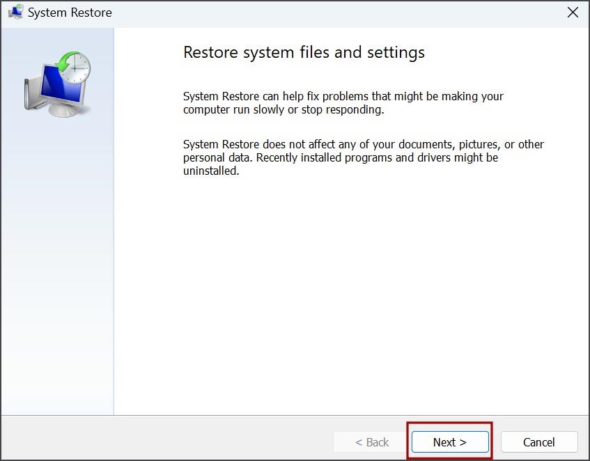 13 修正了 Windows 中檔案總管不顯示檔案的問題