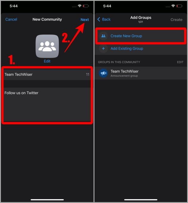 如何在 iOS 和 Android 上啟動或建立 WhatsApp 社區