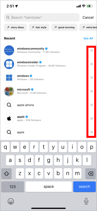 清除 Instagram 搜尋紀錄的 5 種方法