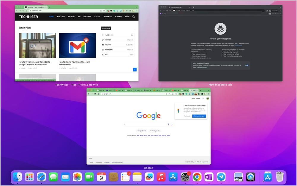 在 Mac 中同一應用程式的 Windows 之間切換的 5 種方法