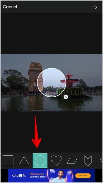在 iPhone 和 Android 上將圖片裁切成圓形的 3 種方法