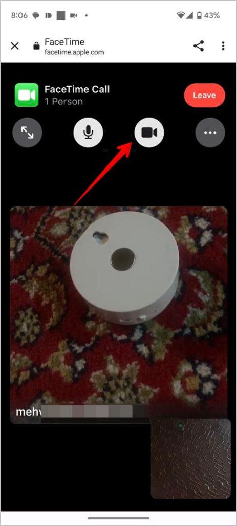 FaceTime 上的 F 和其他符號是什麼意思