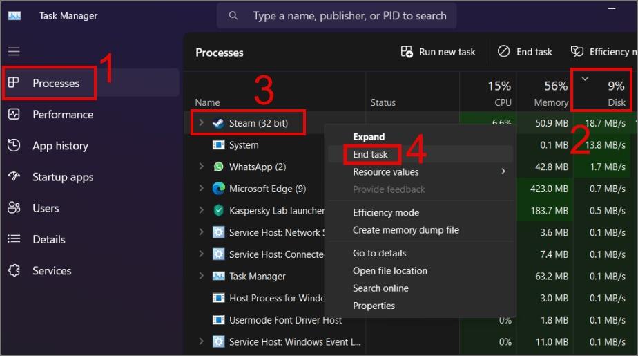 Windows 10/11 上 100% 磁碟使用率的 14 個修復
