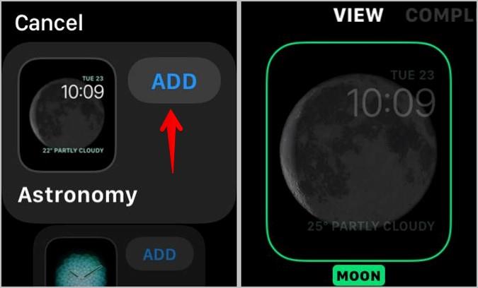 如何在 Apple Watch 上將類比時間變更為數位時間，反之亦然