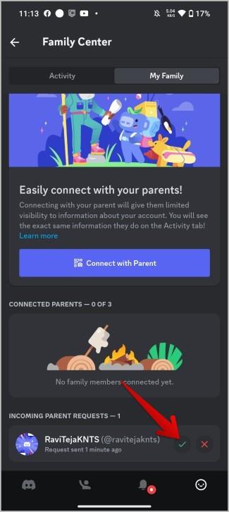 如何在 Discord 上設定家長監護