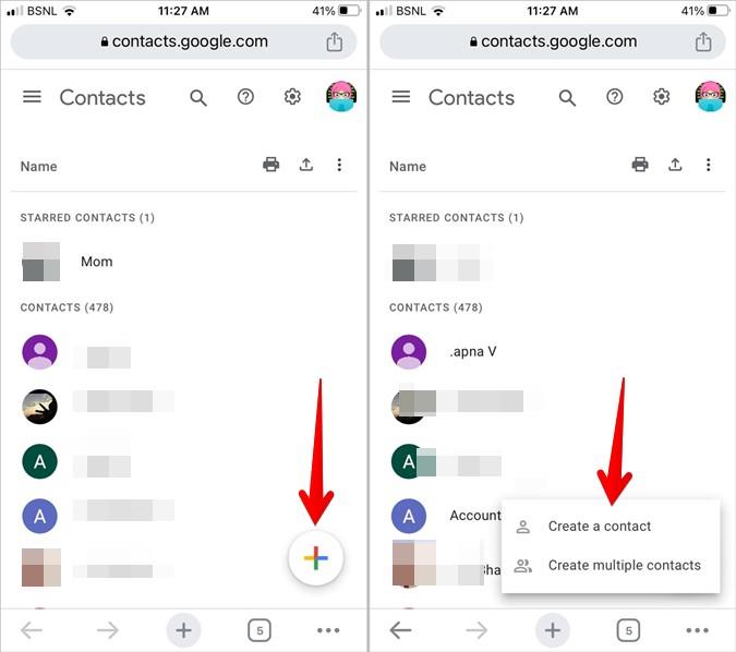 如何將電子郵件新增至 Gmail 中的聯絡人列表
