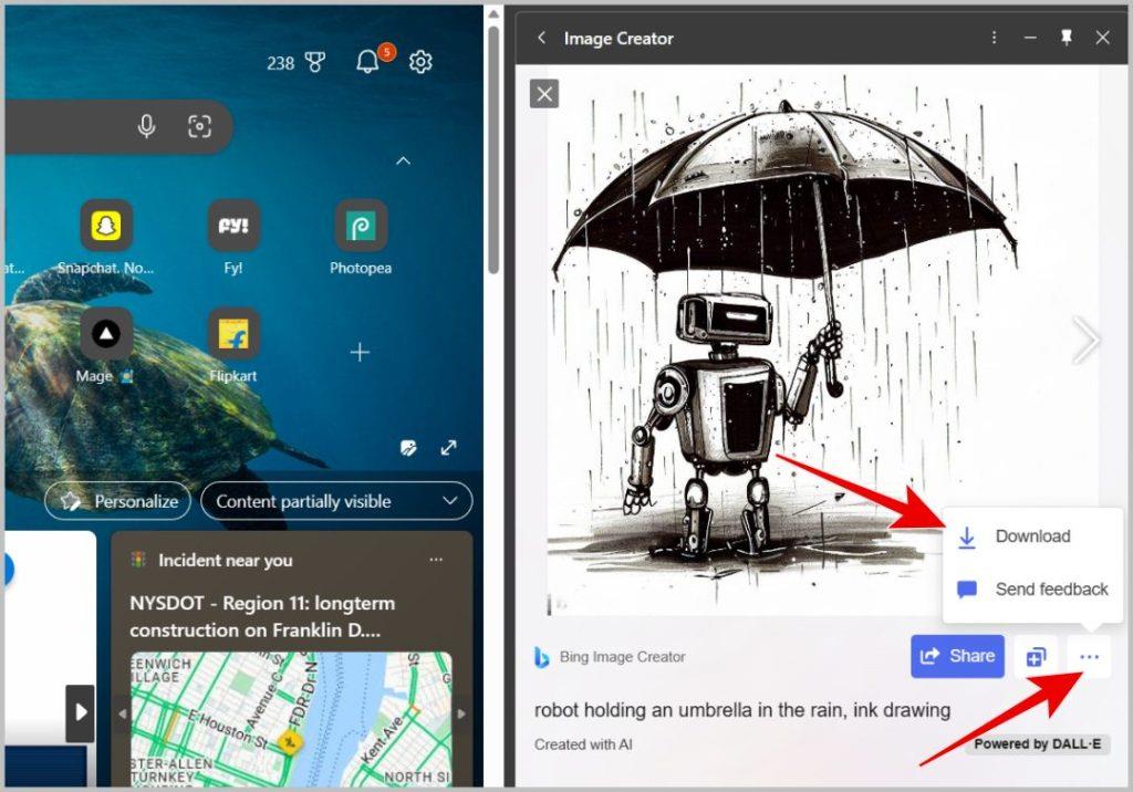 如何使用 Microsoft Bing Image Creator