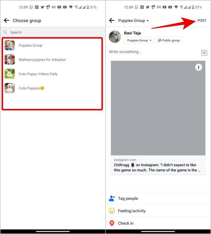 如何在 Facebook、頁面、群組和 Messenger 上分享 Instagram Reels