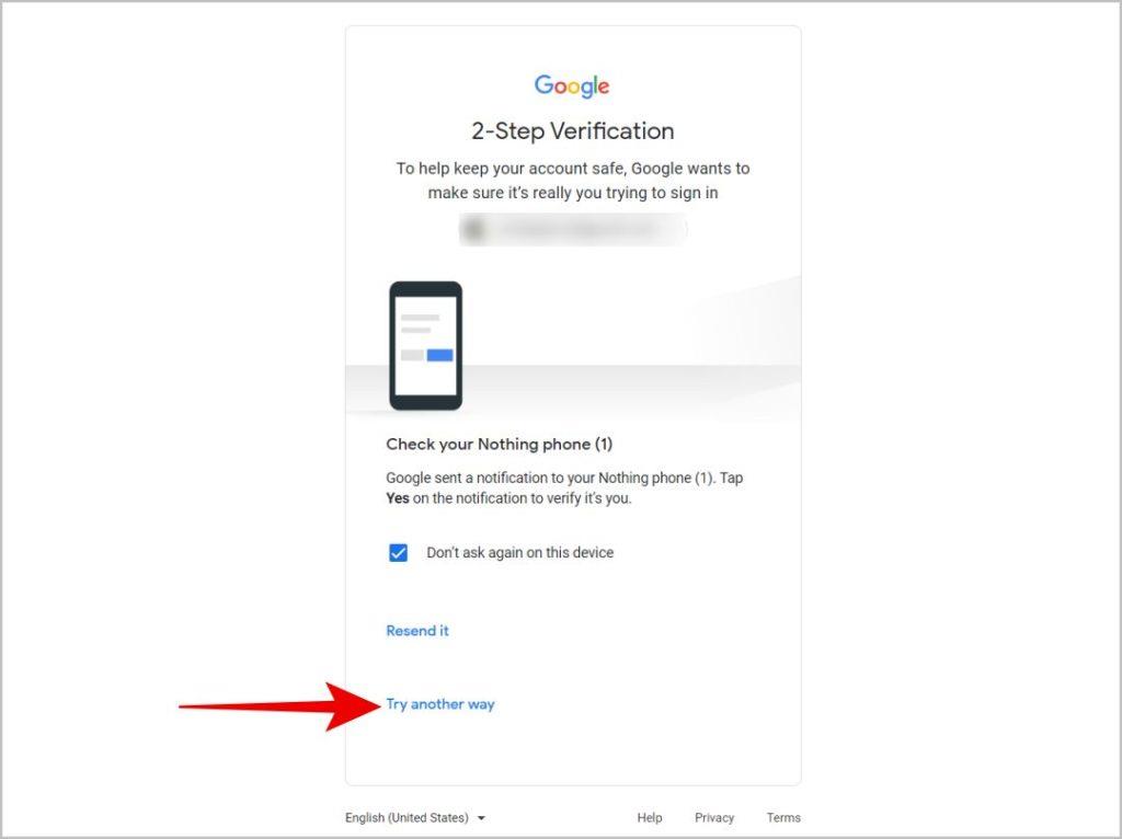 如何從 Google 產生備份程式碼