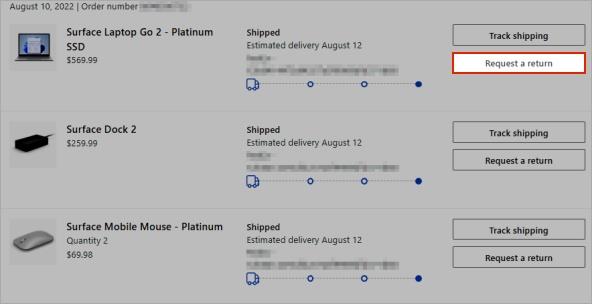 如何為 Microsoft Store 購買申請退款