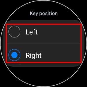 如何更改 Samsung Galaxy Watch 上的手腕和方向