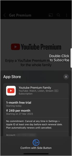 如何設定 YouTube Premium 家庭計劃