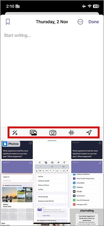 在 iPhone 上使用日記應用程式的 8 個最佳技巧