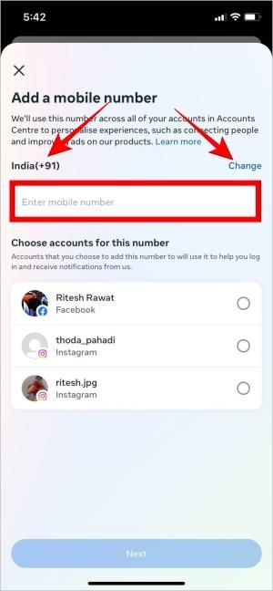 如何更新 Instagram 上的電話號碼和電子郵件