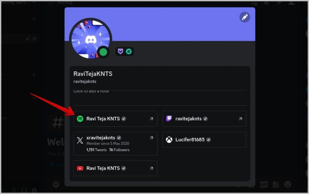 如何在 Discord 狀態上顯示 Spotify