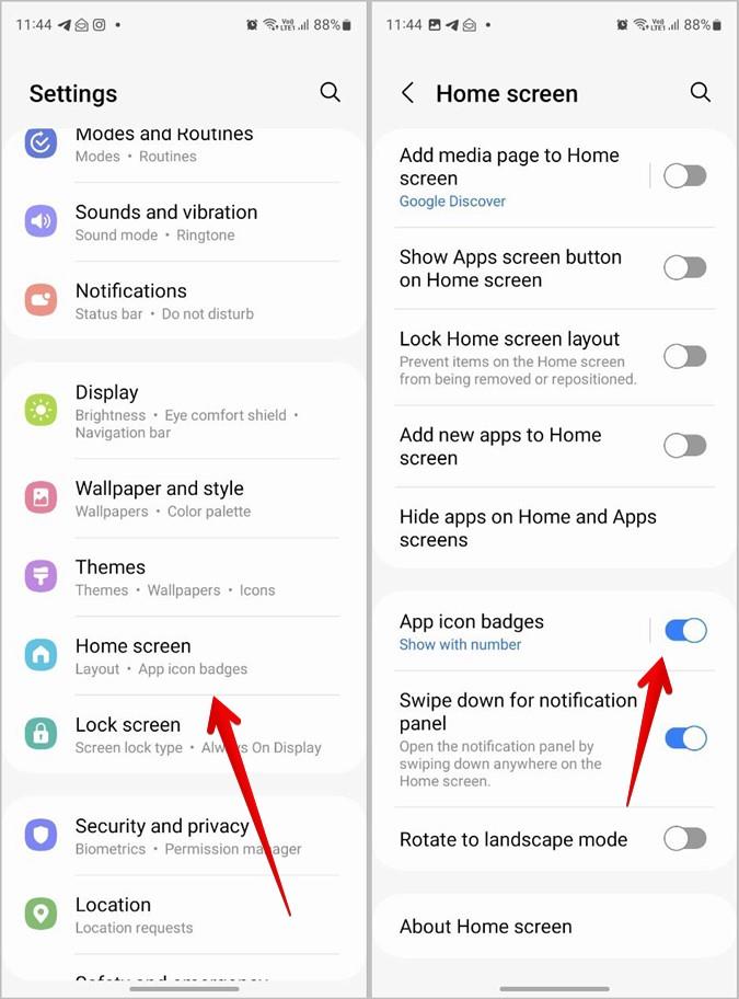 如何在鎖定畫面和主畫面上取得 WhatsApp 通知