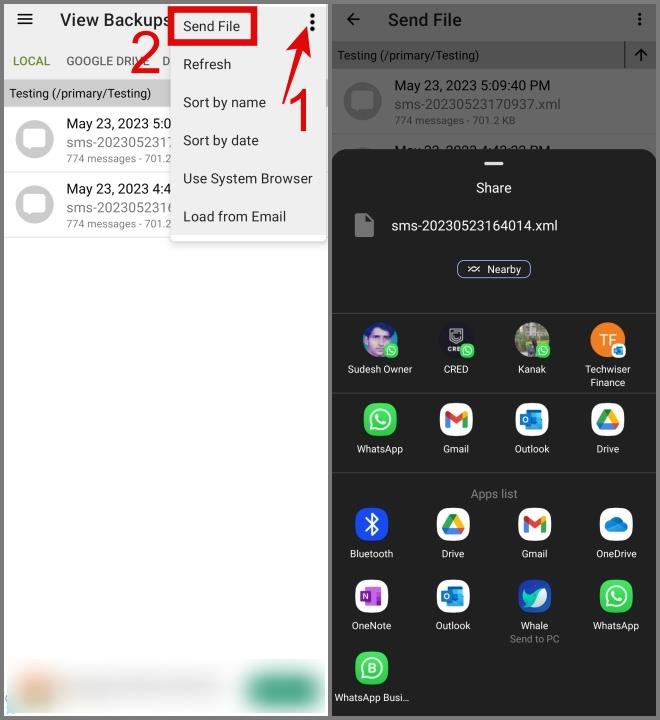 如何從 Android 儲存和匯出短信