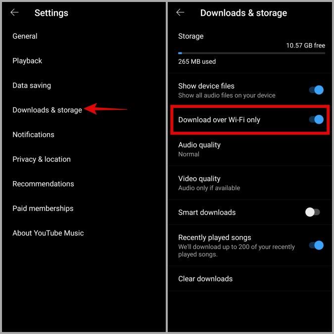 YouTube Music 無法在 Android 和 iPhone 上下載歌曲的 9 個修復