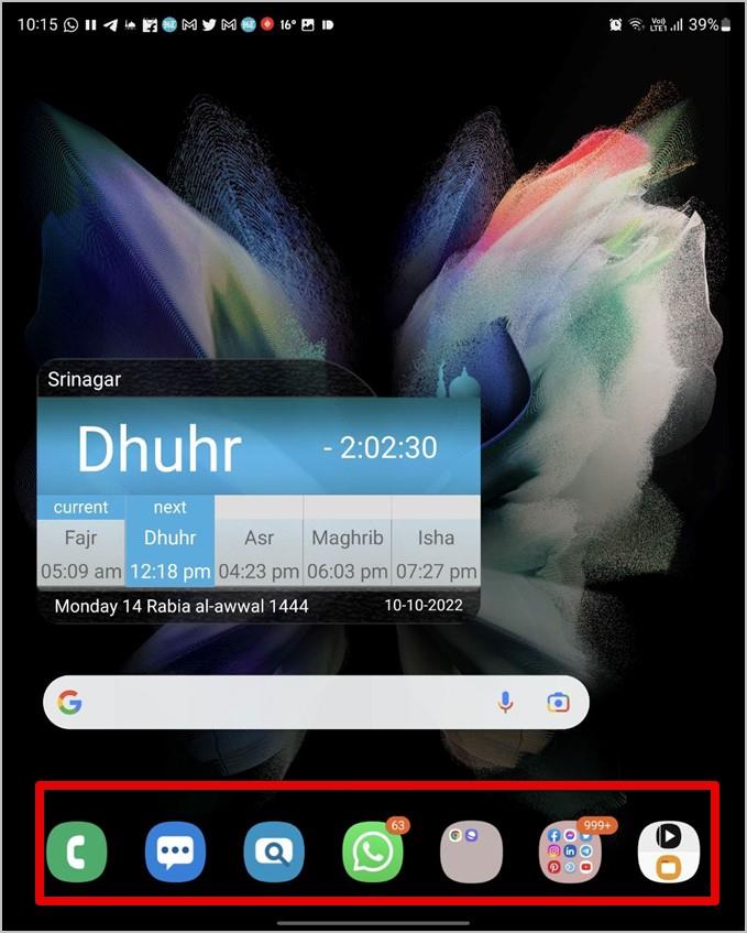 在三星 Galaxy Fold 手機中使用工作列的 9 個技巧