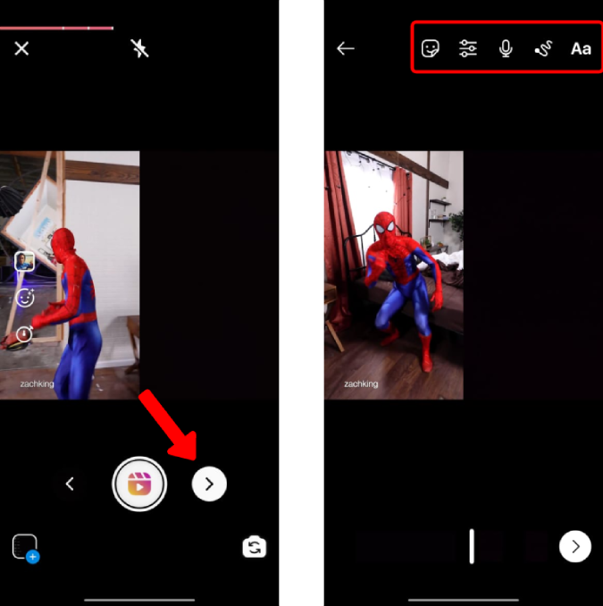 如何使用 Remix 在 Instagram Reels 上製作 TikTok 風格二重奏
