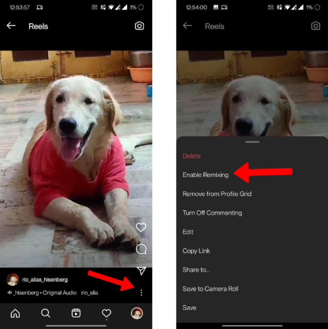 如何使用 Remix 在 Instagram Reels 上製作 TikTok 風格二重奏