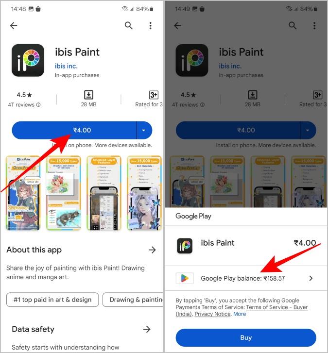 使用 Google Play 餘額和意見獎勵的 10 種方式