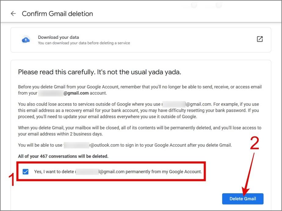 如何永久刪除您的 Gmail 帳戶