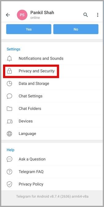 Telegram 在 Android 和 iPhone 上不同步聯絡人的 7 個修復