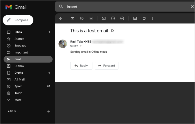 如何在桌面上離線使用 Gmail