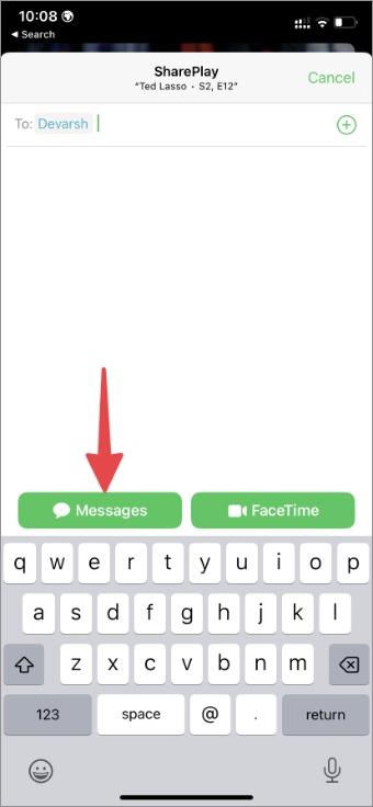 如何在 iPhone 和 iPad 上的「訊息」中啟動 SharePlay