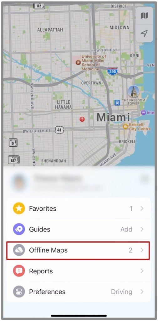如何在 iPhone 上下載並使用離線 Apple 地圖