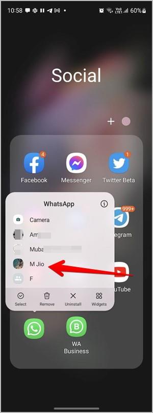 如何在 Android 和 iPhone 上將 WhatsApp 聊天圖示新增至主螢幕