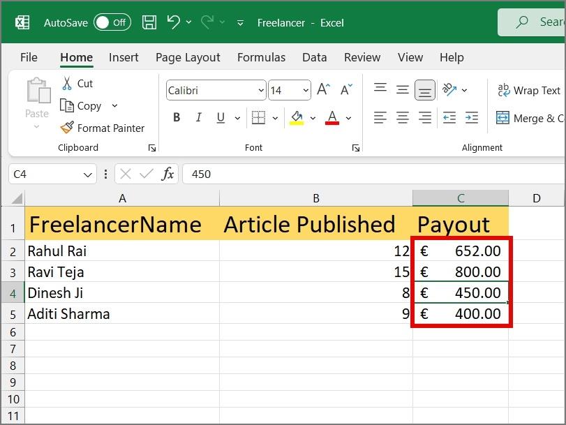 在 Excel 或 Google Sheets 中新增 6 種貨幣的方法