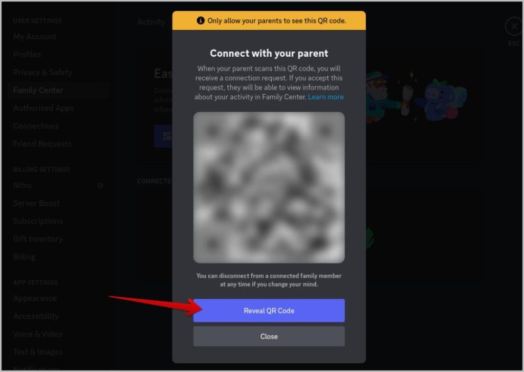 如何在 Discord 上設定家長監護