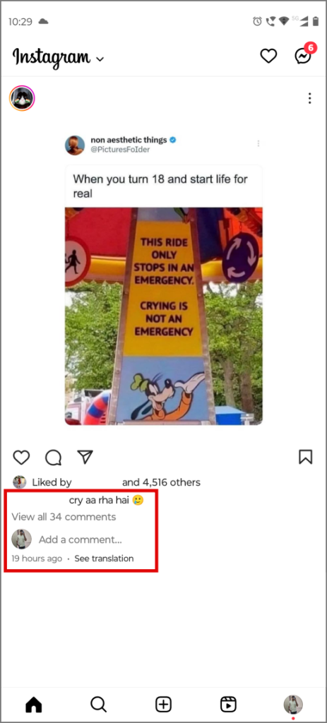 如何翻譯 Instagram 故事、標題、評論和簡介