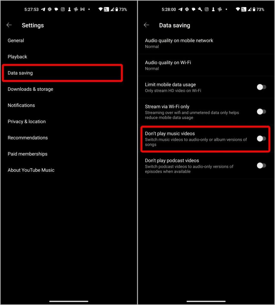 如何停用 Spotify 和 YouTube Music 上的視頻